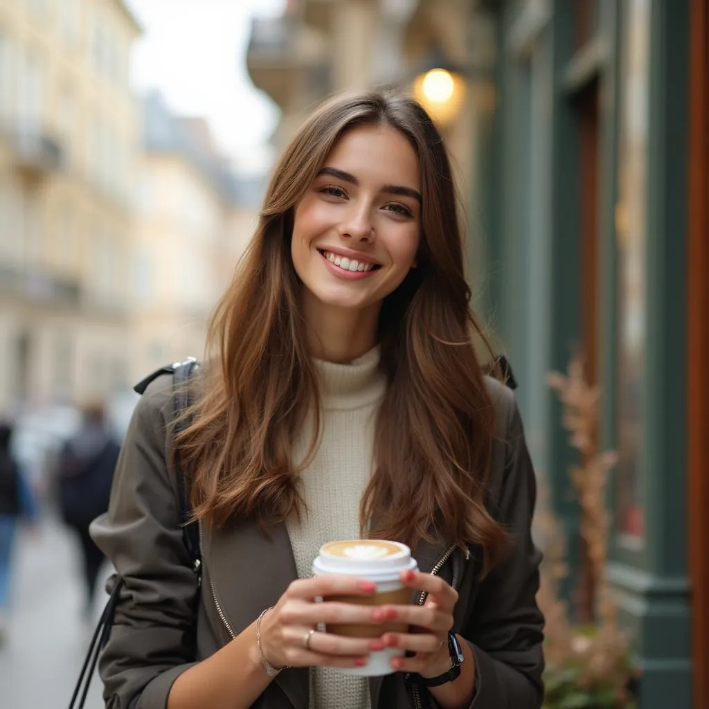 Foto de Chloé Dubois, estudiante de Francia
